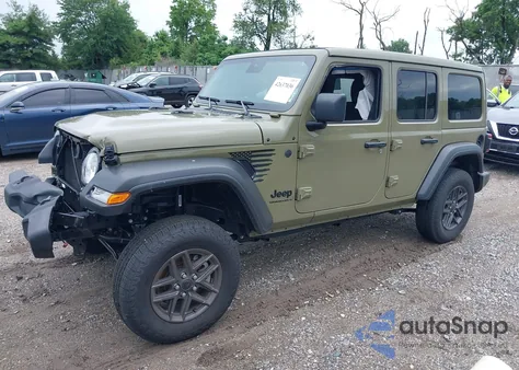 2025 Jeep Wrangler 4-Door Summit 4X4 z USA, uszkodzony, nr VIN 1C4PJXDN3SW543076